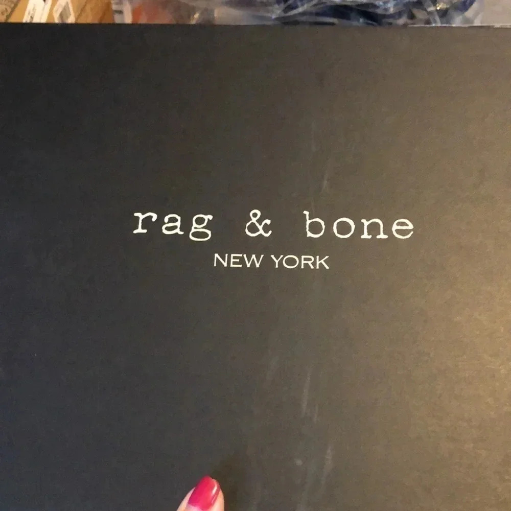 RAG & BONE HARPER MOTO LEATHER BOOT - Picture 6 of 14